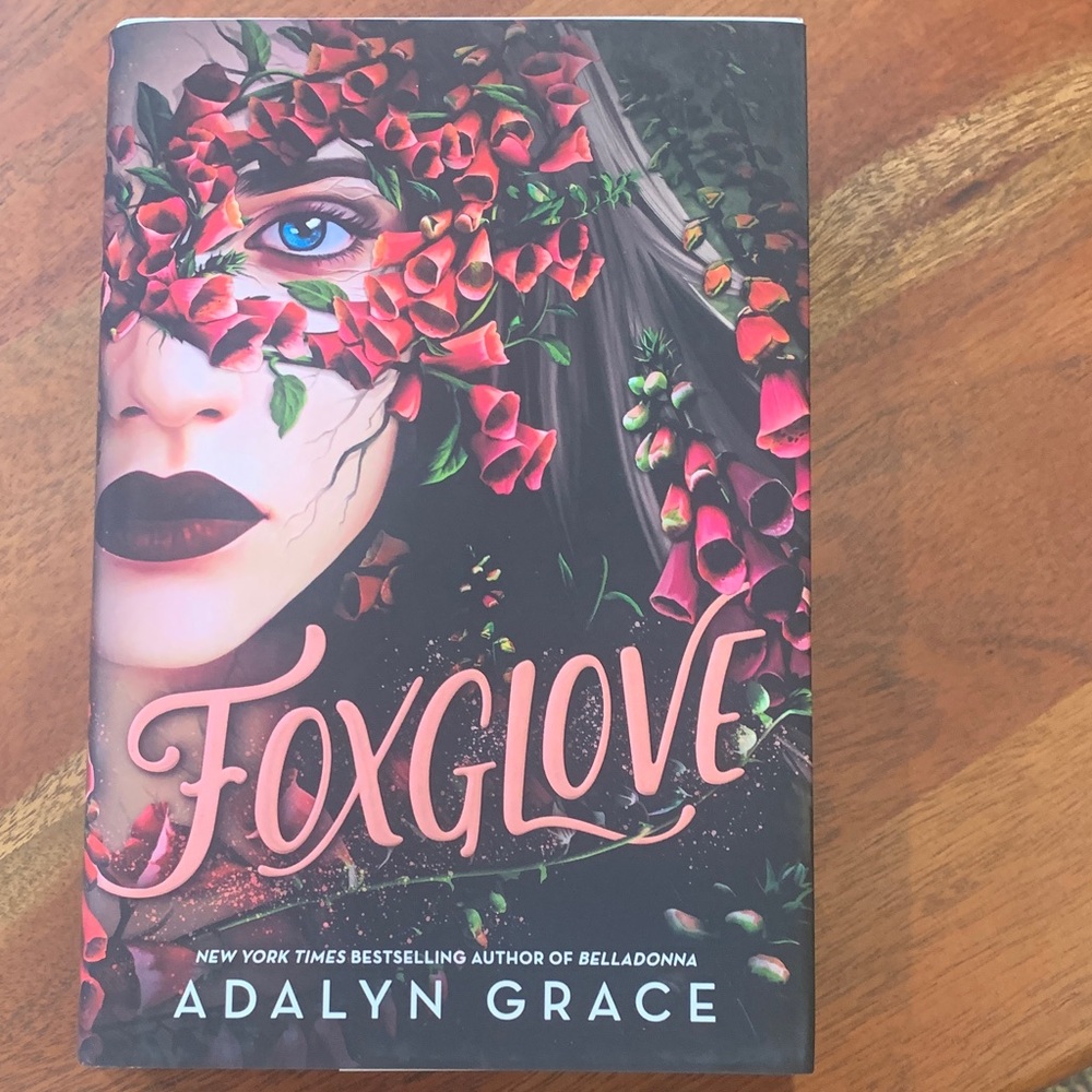Foxglove by - Adalyn Grace Fantasy romance Hardcover Book # 2
